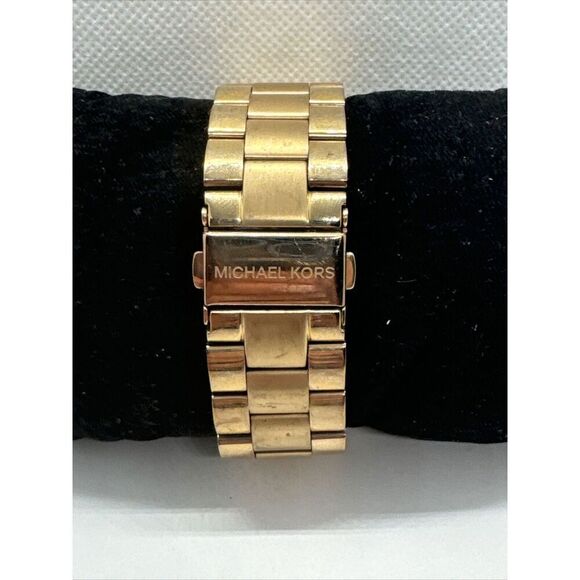 Michael Kors Runway MK3197 Women Rose Gold Analog Dial Quartz Wrist Watch JNA643 - Picture 4 of 10